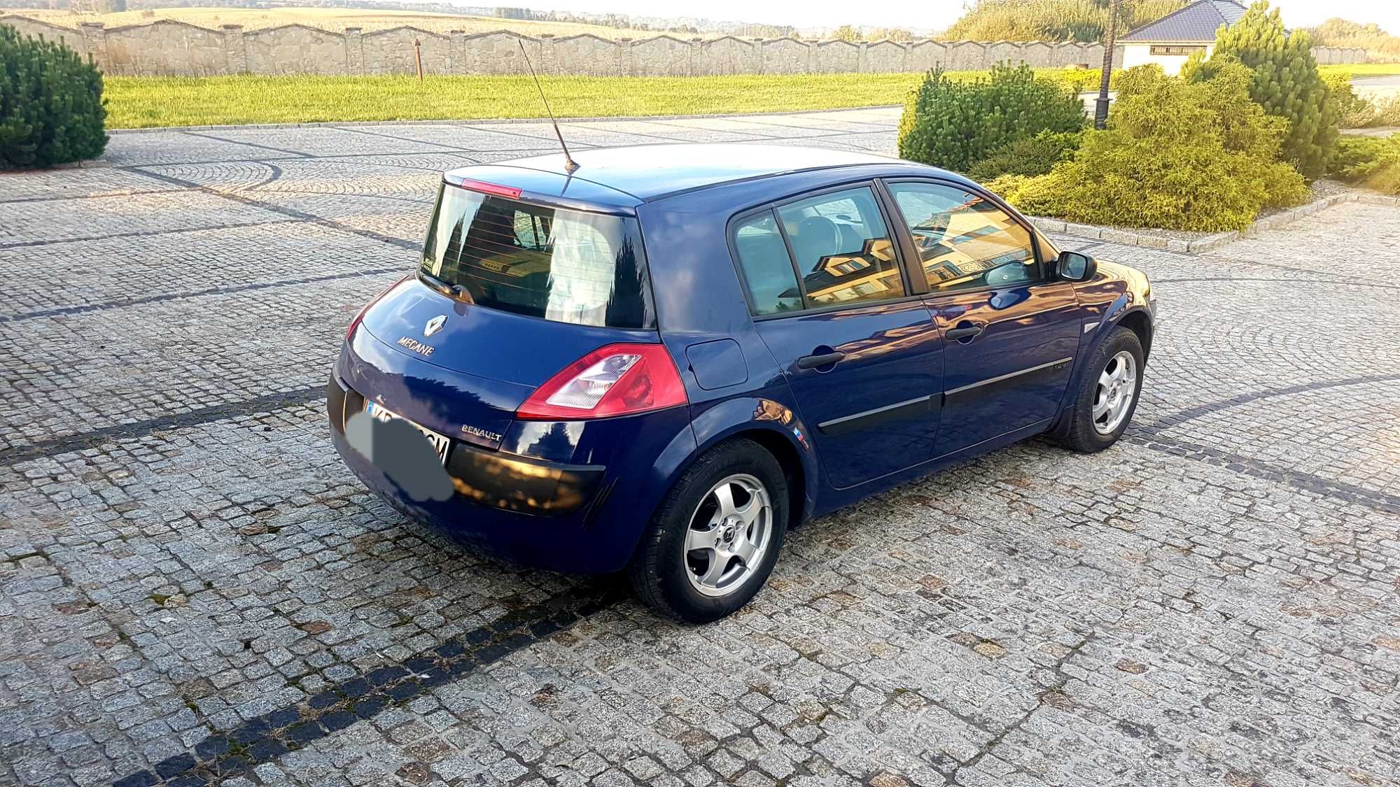 Renault megane 1.4 klima 5 drzwi ladny niski przebieg 3x iso fix