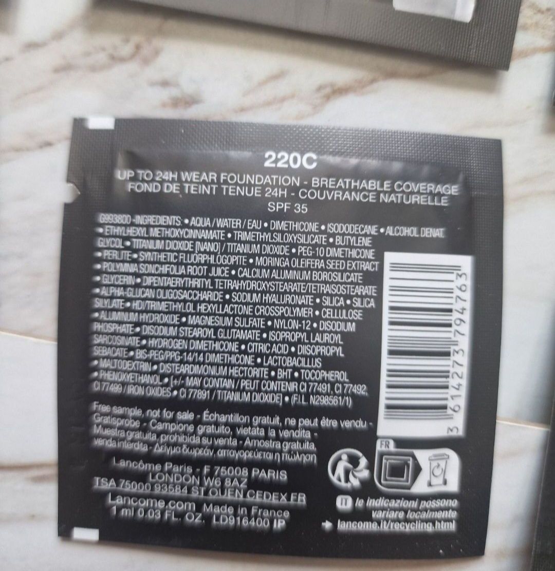 Podkład lancome teint idole ultra wear 220c 20 ml