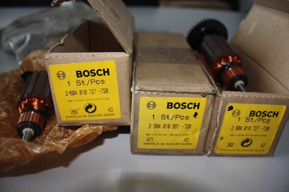 Bosch wirniki, pudełko części do elektronarzędzi, Flex inne serwisowe