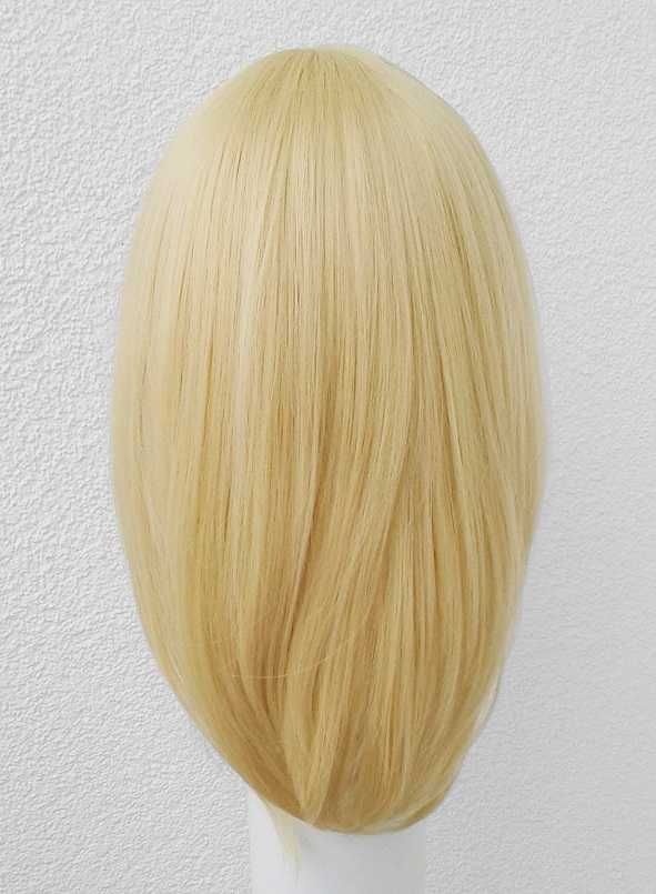 Historia Snk Ruchomy Zamek Hauru blond peruka żółta cosplay wig