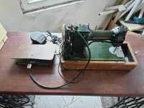 Zabytkowa maszyna do szycia Bernina 117 szwajcarska żeliwna antyk