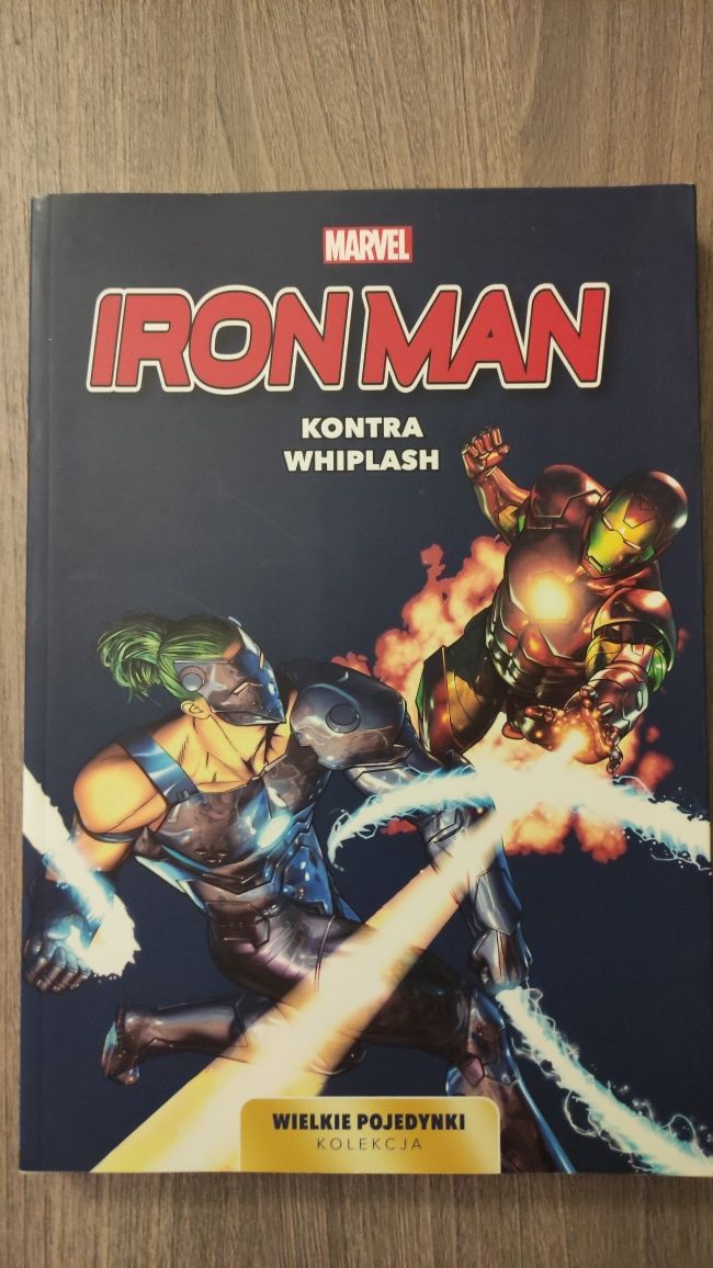 Komiks Iron Man kontra Whiplash kolekcja wielkie pojedynki Marvel