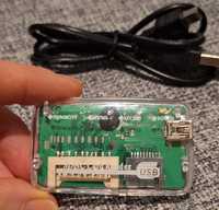 Czytnik kart pamięci  z kablem USB