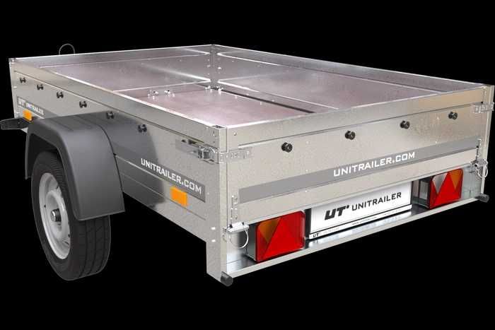 Przyczepka samochodowa 200x125 UNITRAILER GARDEN 201 KIPP
