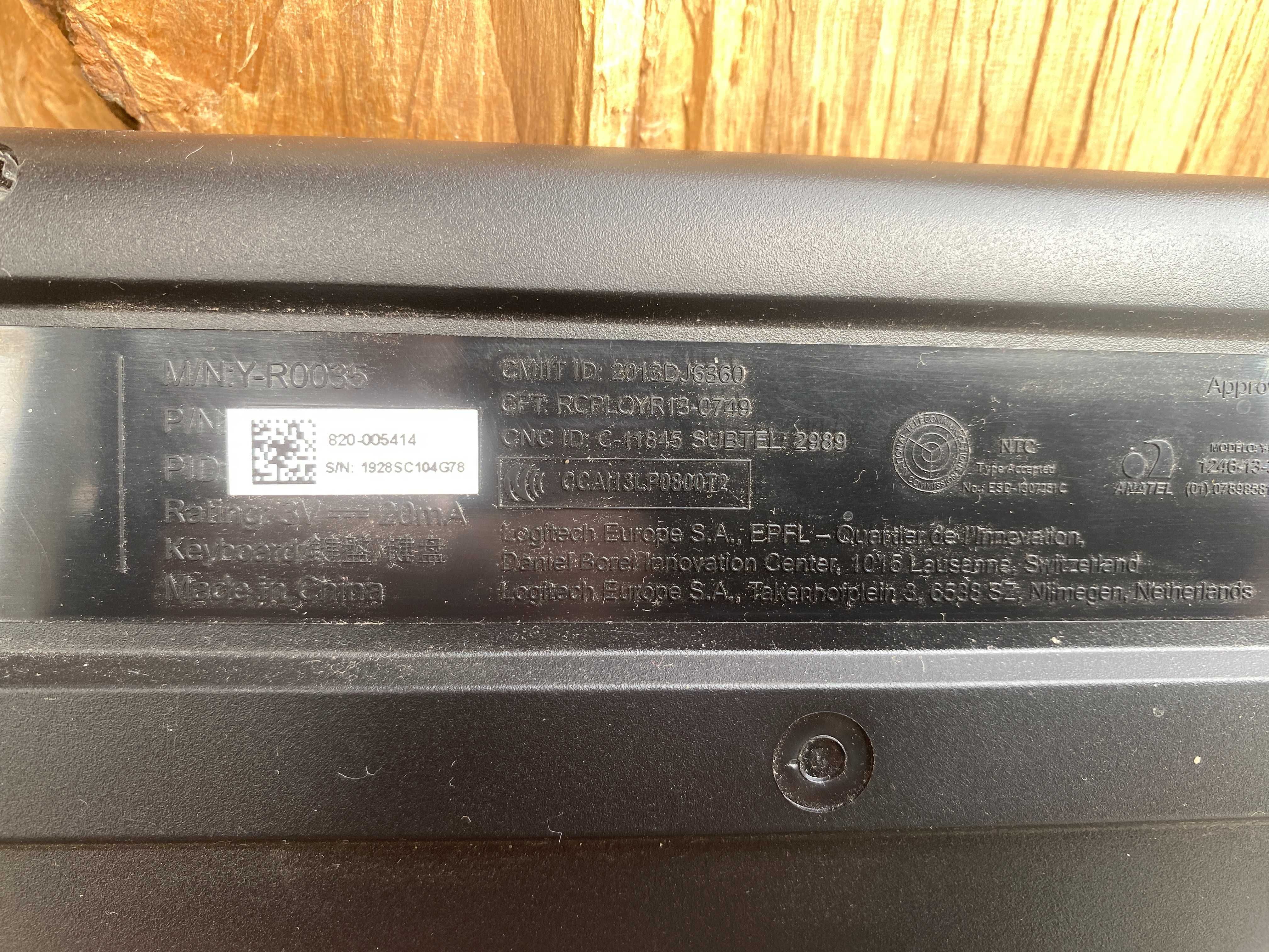 Бездротова клавіатура Logitech Y-R0035