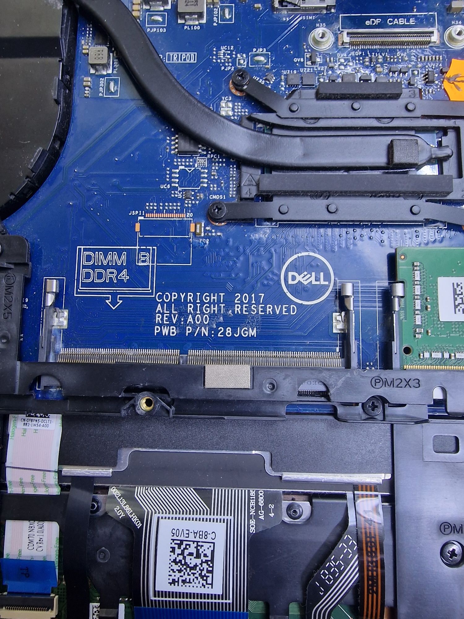 Плата для Dell latitude E5480,5490 LA-F401P