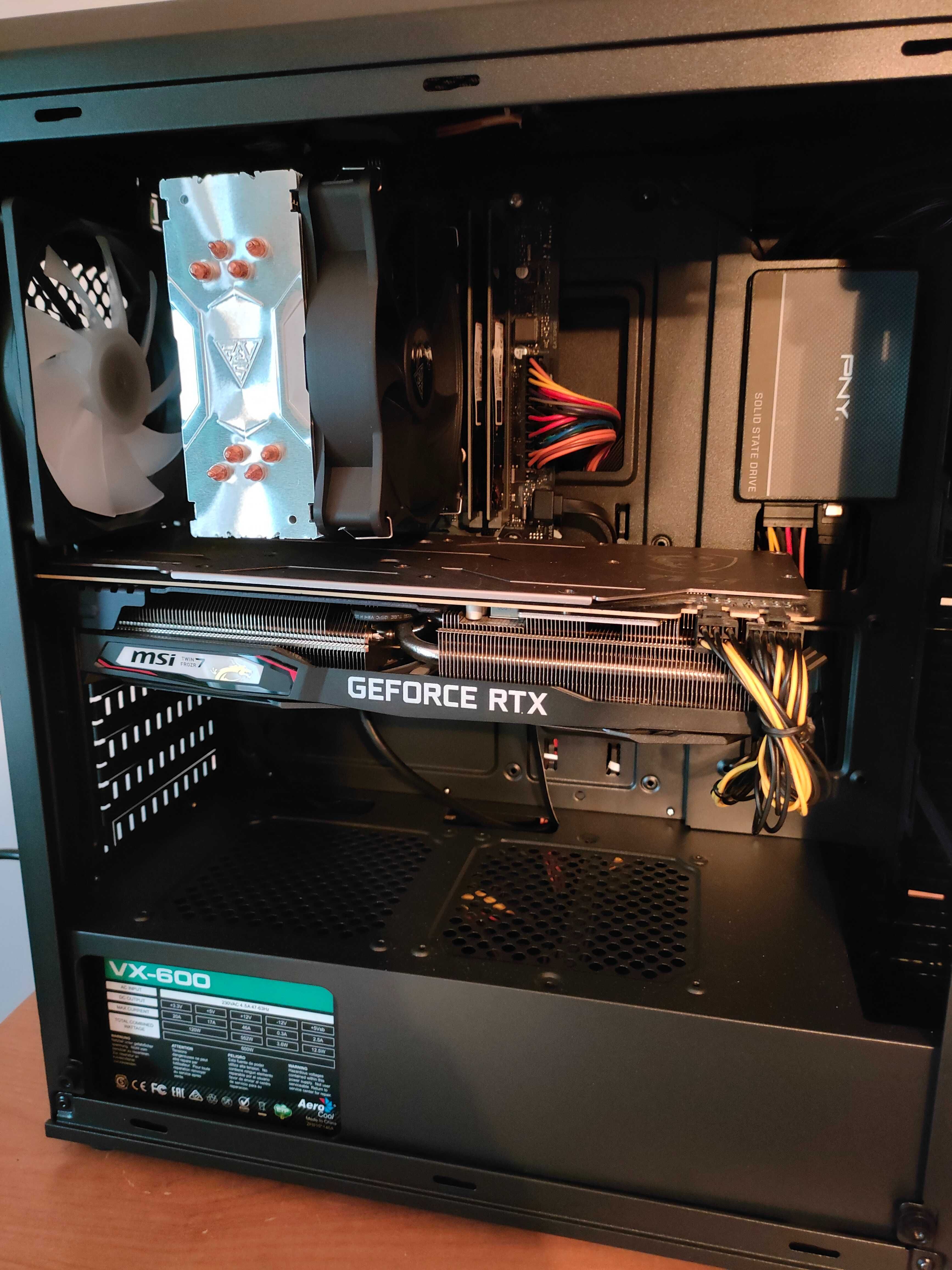 Komputer do gier RTX 2070/i5 8400/32GB RAM/SSD 1TB/Windows 10
