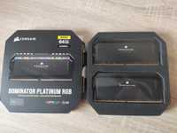 Pamięć RAM Corsair Dominator Platinum RGB 64GB (2x32GB) DDR5 6400 CL32