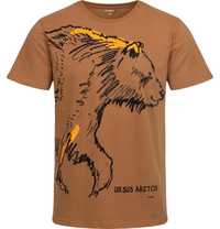 T-shirt Koszulka Męska  Bawełna z Niedźwiedziem L  nadrukiem  Endo