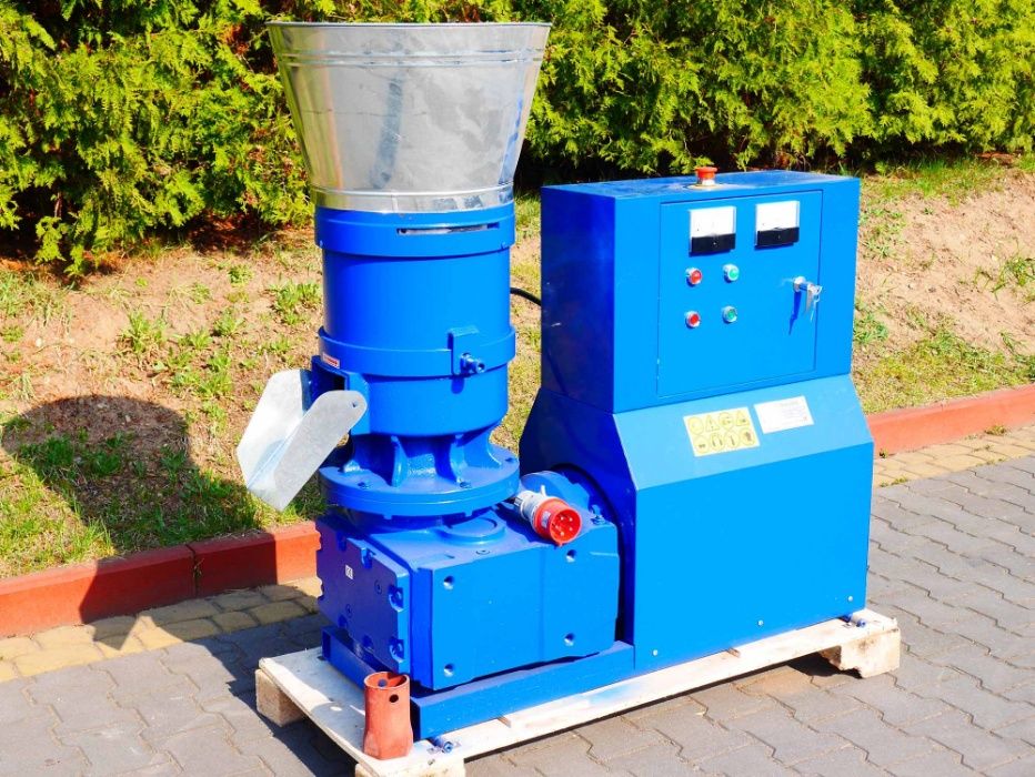 Peleciarka 22 kW 3 ROLKOWA - NAJMOCNIEJSZY MECHANIZM Granulator fv