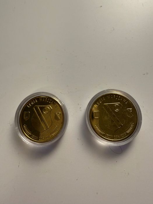 Monety okolicznościowe "Legia Warszawa" - dukaty 2 szt.