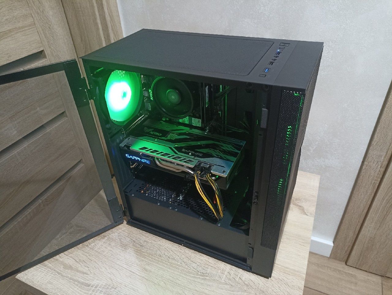 Komputer do gier AMD Ryzen 5 2600|RX580 4GB|16GB RAM|256GB Nvme