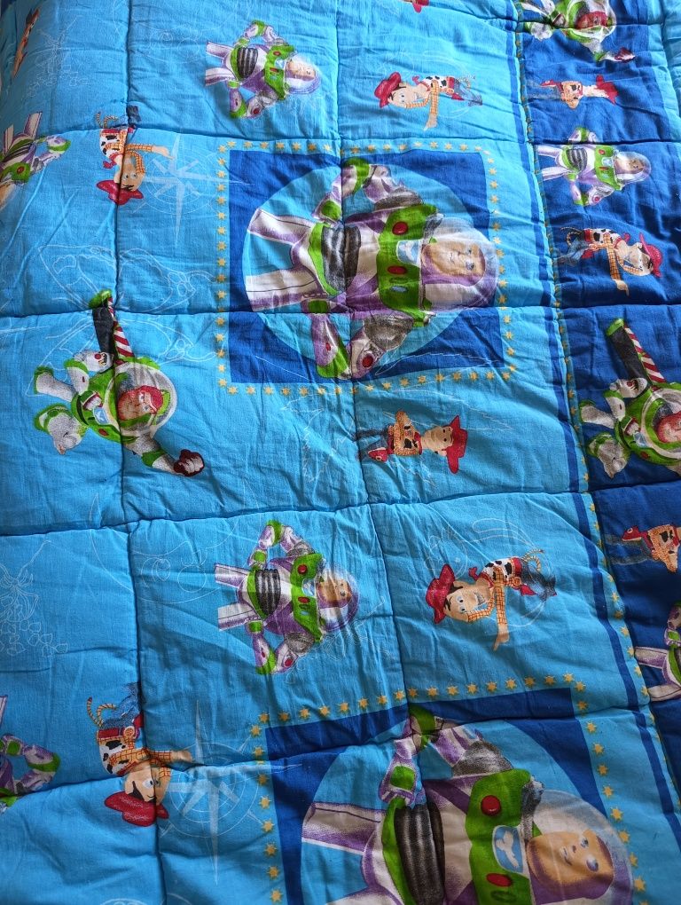 Детский постельный комплект в кроватку, одеяло