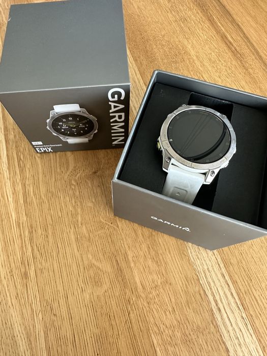 Преміум смарт-годинник GARMIN Epix gen 2 Sapphire White Titanium
