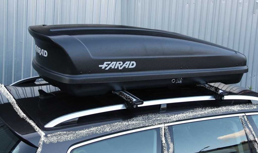 Box dachowy bagażnik FARAD KORAL 480 DYNAMIC ABS max90kg Dwustronny