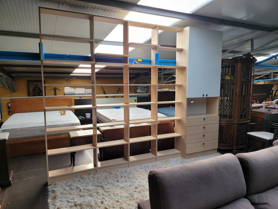 Grande móvel / estante de sala ou escritório - óptimo estado ge