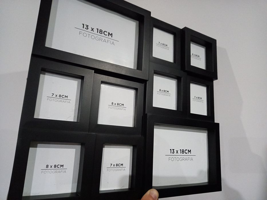 Multimoldura preta - Como Nova, nunca usada