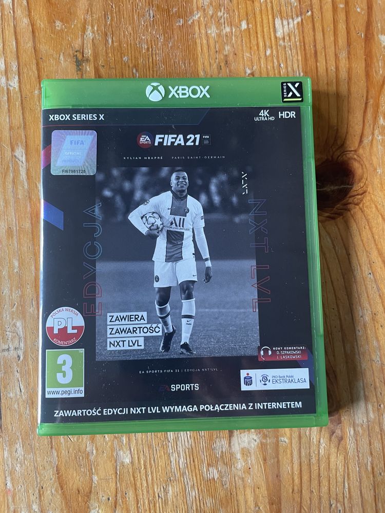 Gra na konsole Xbox FIFA 21