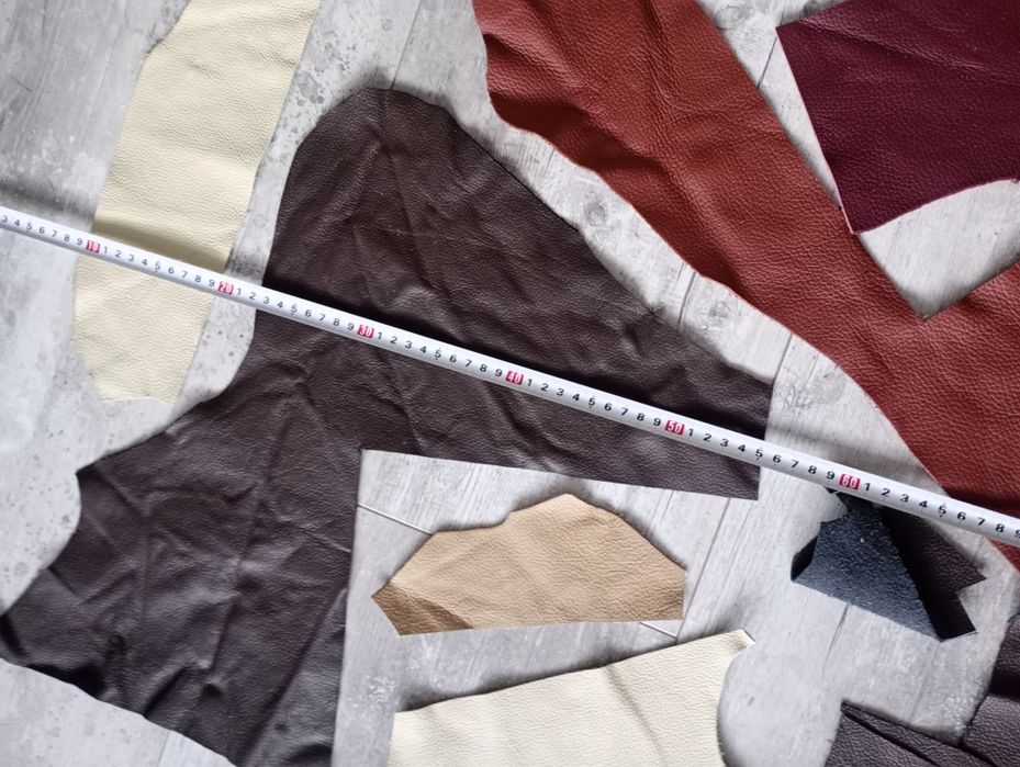 Skóra naturalna duże kawałki