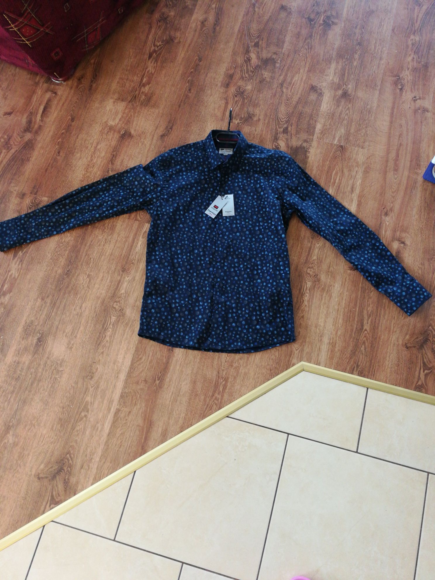 Koszula męska młodzieżowa Nowa 42/40 L/M SLIMfit