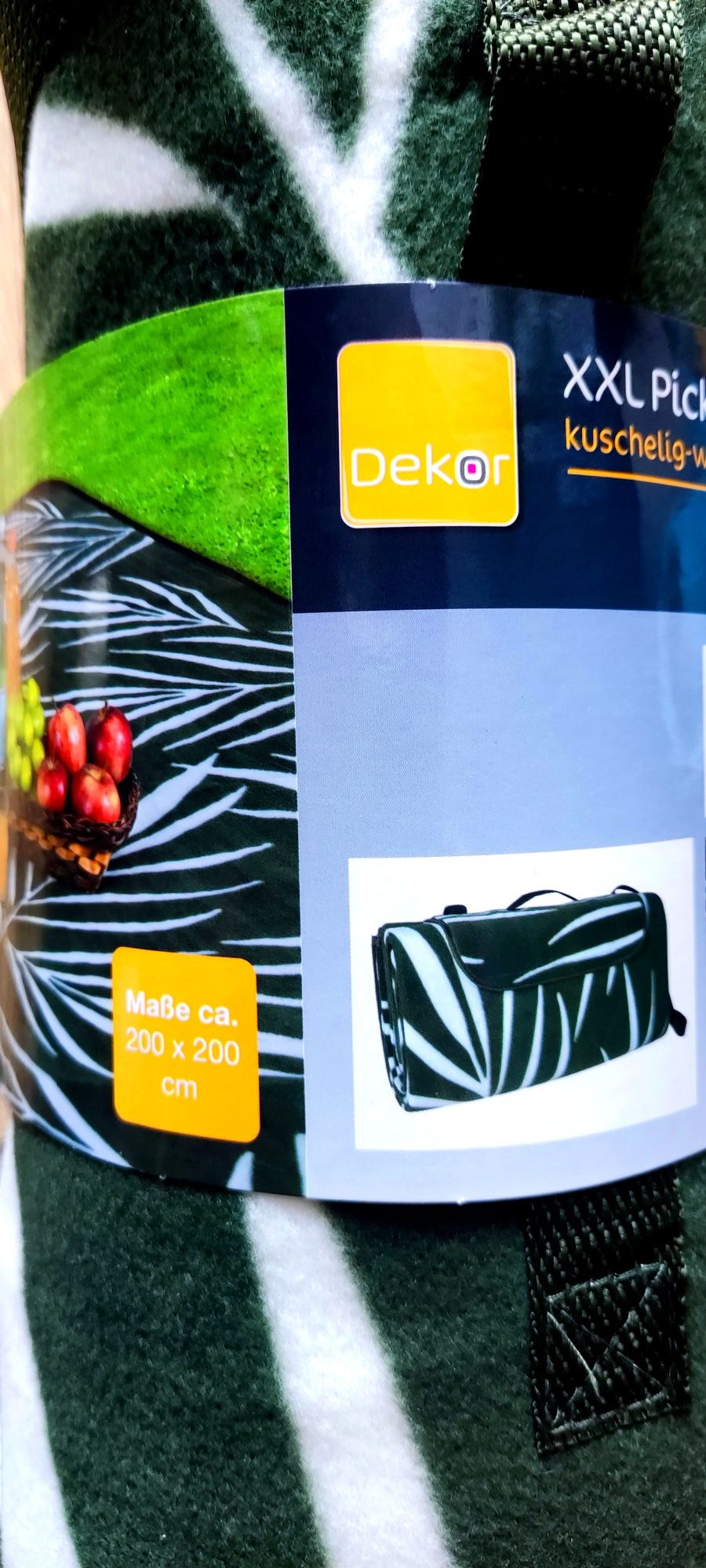 Koc piknikowy 200cm x 200cm
