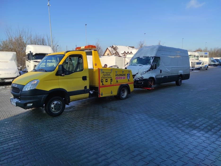 Pomoc drogowa laweta autolaweta holowanie transport 24h ruda śląska  C