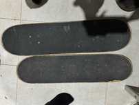 Skate e tabua de skate