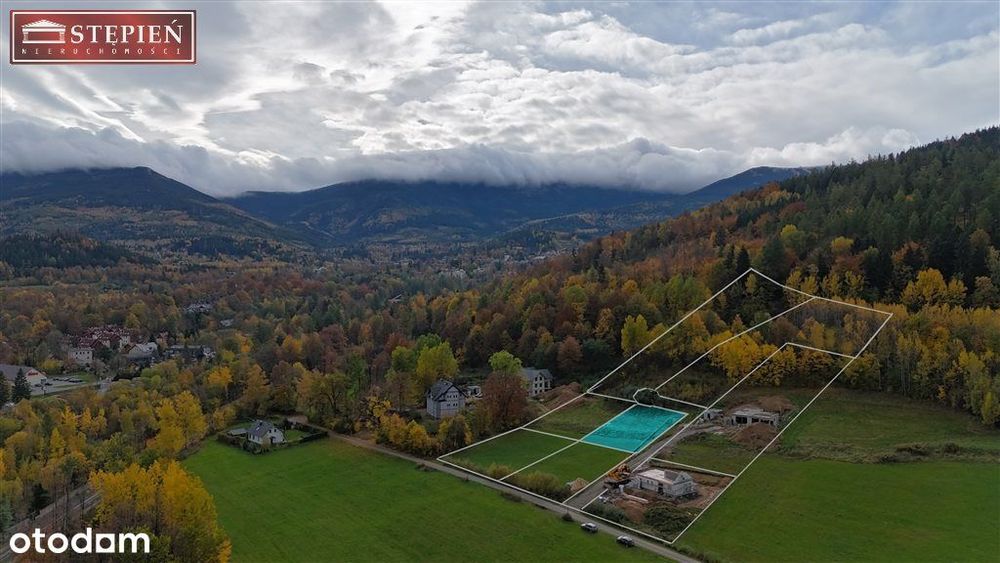 Widokowa działka w Miłkowie