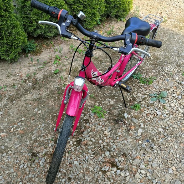 Sprzedam rower miejski dla dziewczynki używany rozmiar kół 24