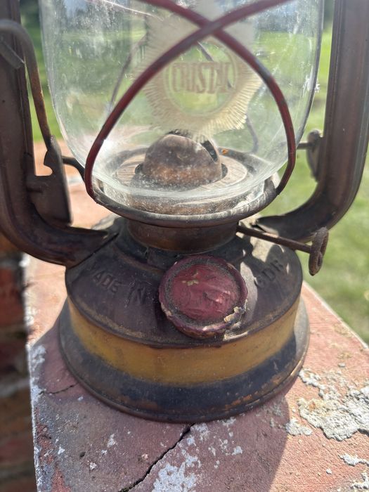 Stara Lampa naftowa, latarenka BAT prod. GDR. Numer 158