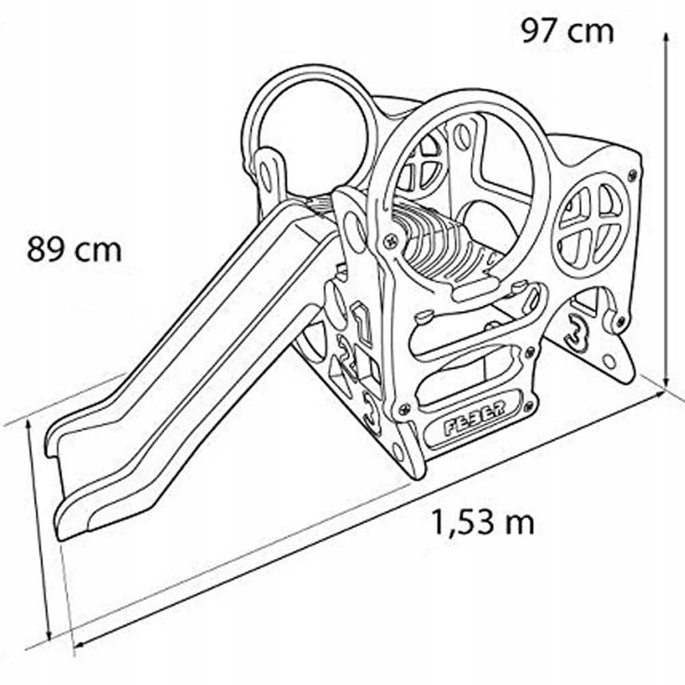 Feber Plac Zabaw Activity Center ze Zjeżdżalnią
