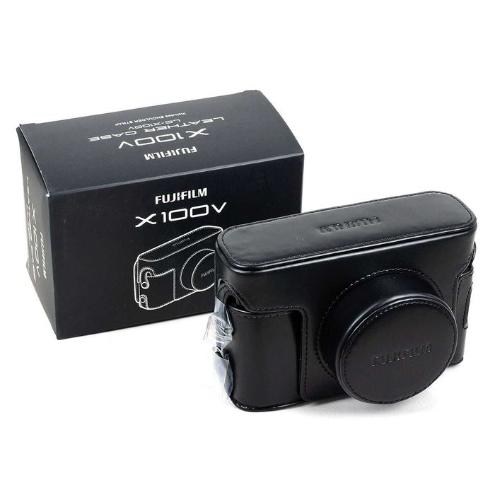 LC-X100V - Estojo em pele da Fujifilm para X100V e X100VI