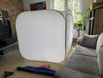IDEALNY STAN namiot bezcieniowy duzy 150 cm  zestaw nowy
