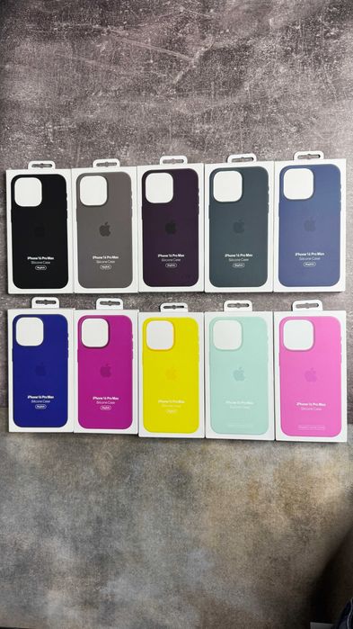 Чохол Silicone Case MagSafe з кнопкою + Animation iPhone 16 16 Pro Max