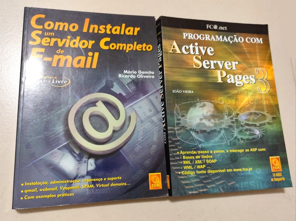 Livros de Informática (SQL / Apache / Access)