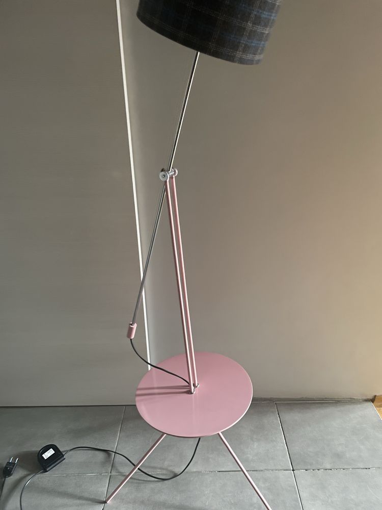Lampa stojąca patyczak PRL design vintage