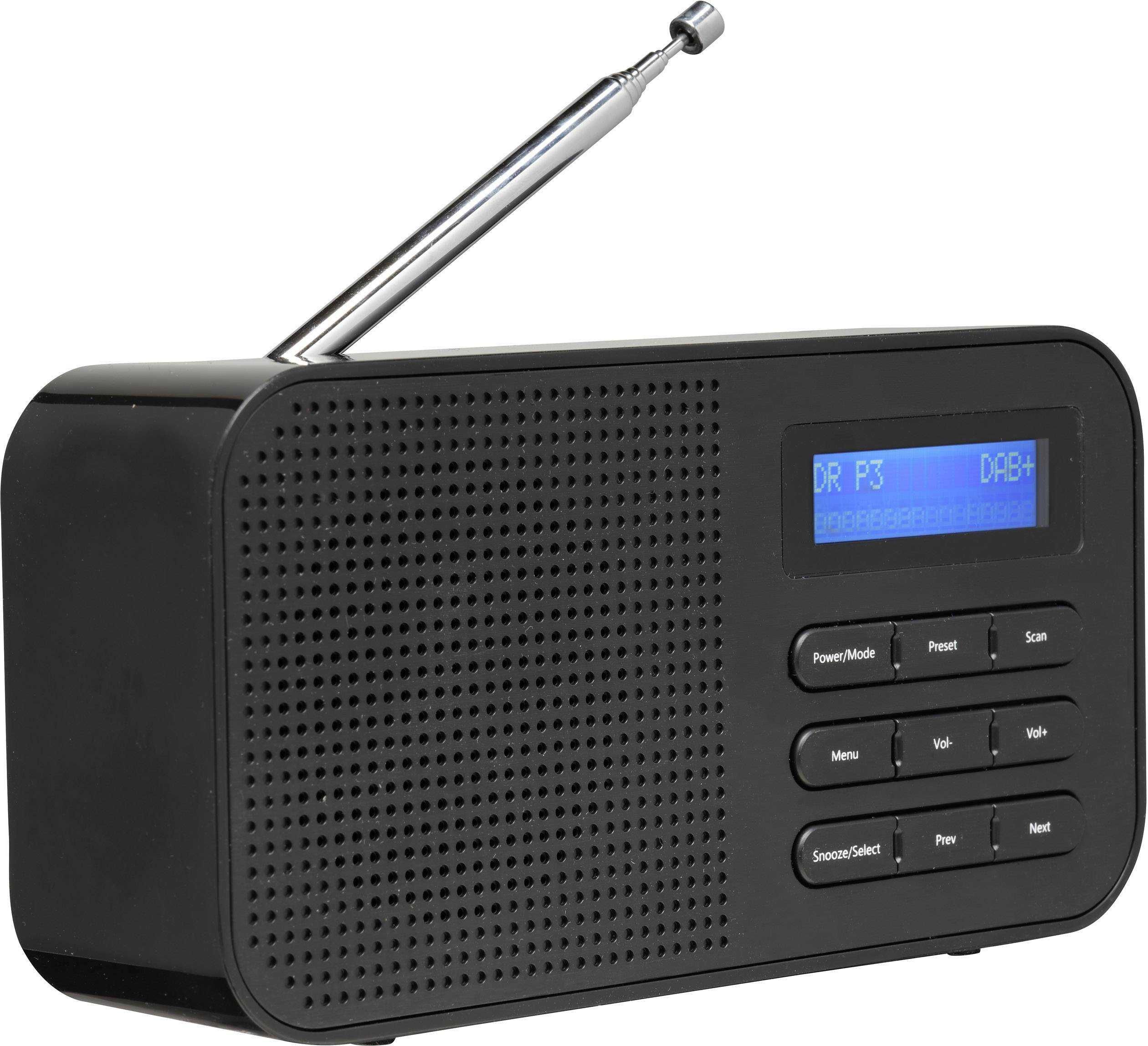 Radio przenośne Denver DAB-42, DAB+, FM, czarny