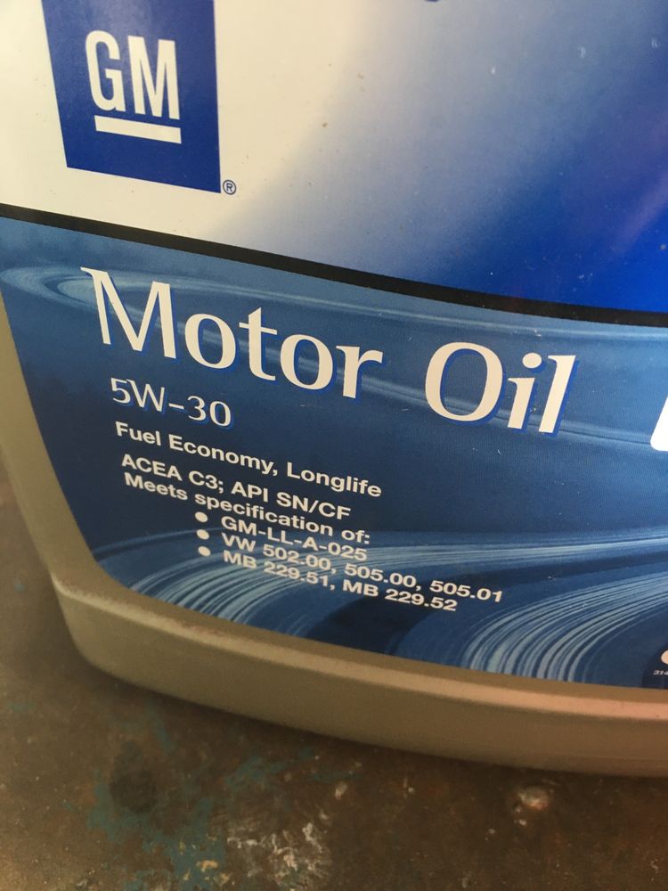 Oleo de motor Opel 5w-30