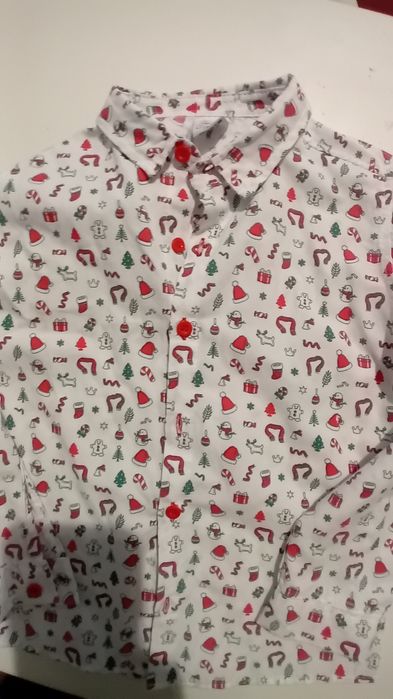 Koszula świąteczna rozmiar 104