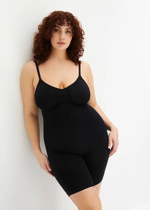 B.P.C. body shape z nogawkami modelujące czarne bezszwowe ^L