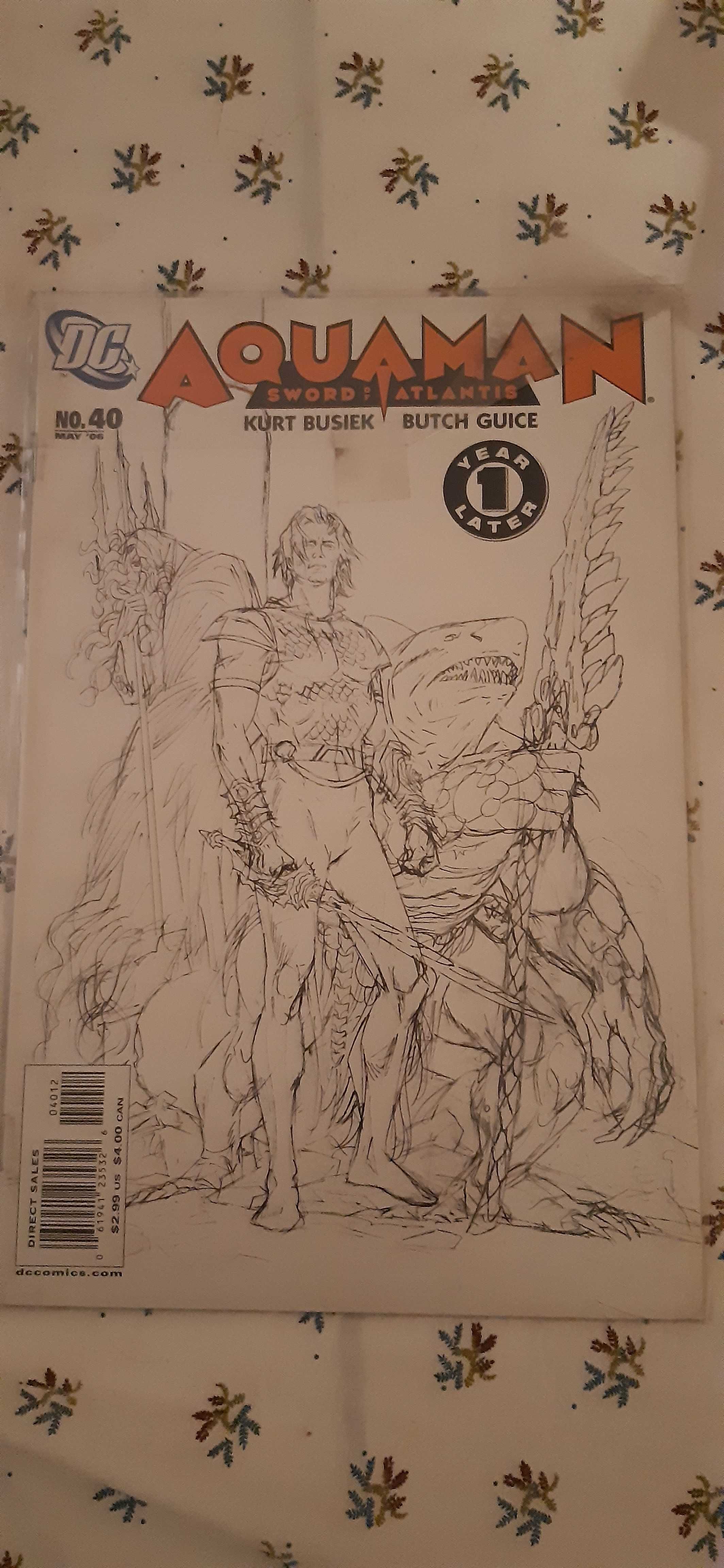 komiks aquaman j.angielski
