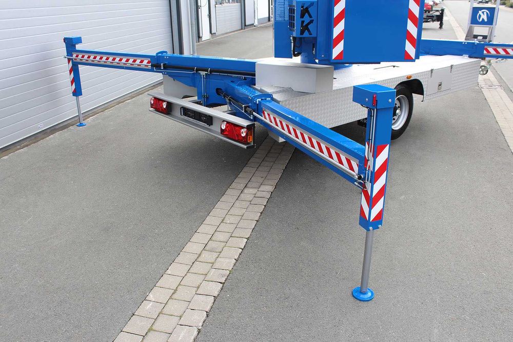 Klaas K400 RSX, diesel, dźwig dekarski na przyczepie DMC 3,5t, . nowy