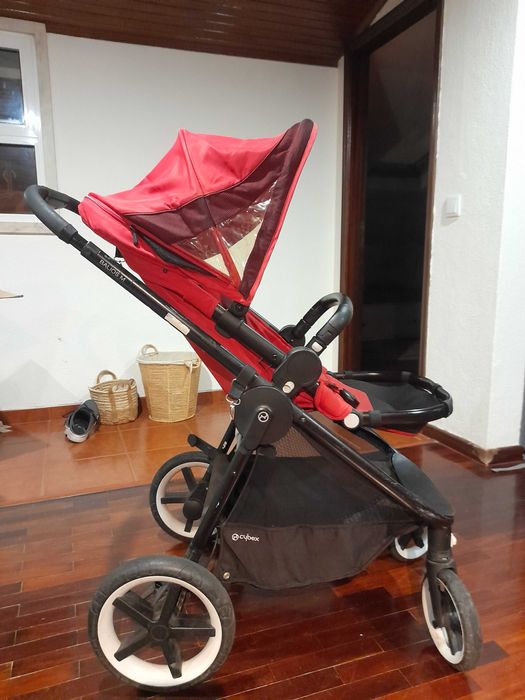 Conjunto Cybex - Carrinho, Ovo e Base