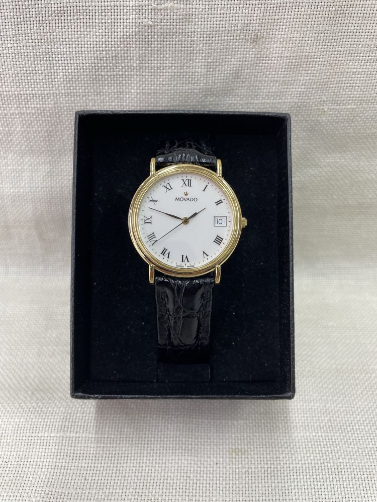 Продам часы Movado — кварц, сапфировое стекло, как новые