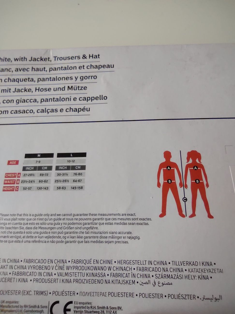 Strój Kapitana Przebranie Oficera rozmiar L