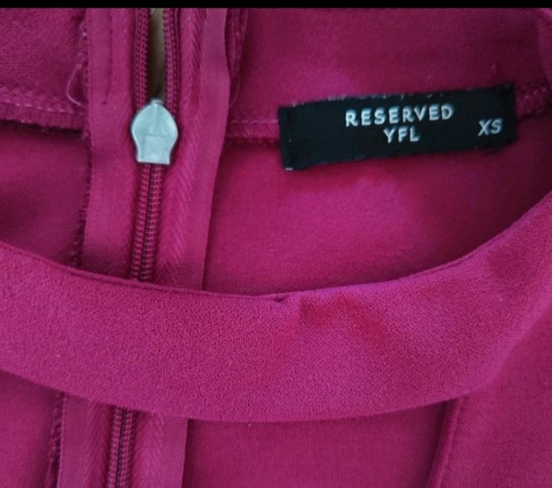 Fuksjowa sukienka Reserved xs