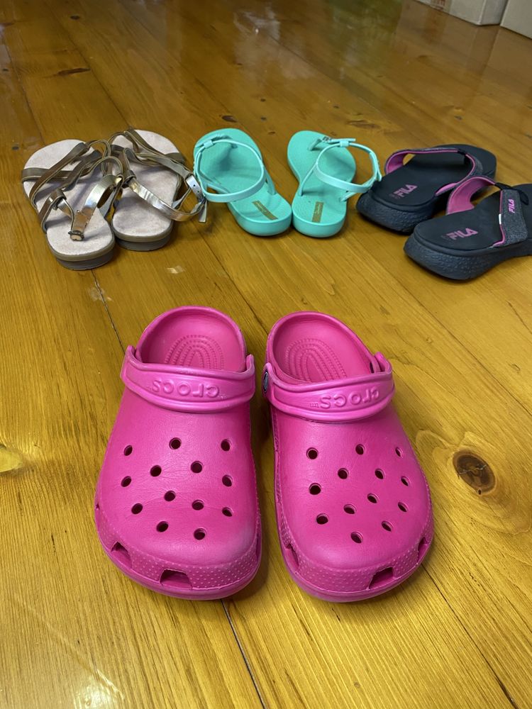 Crocs оригінал,Grendene босоножки 35/36р