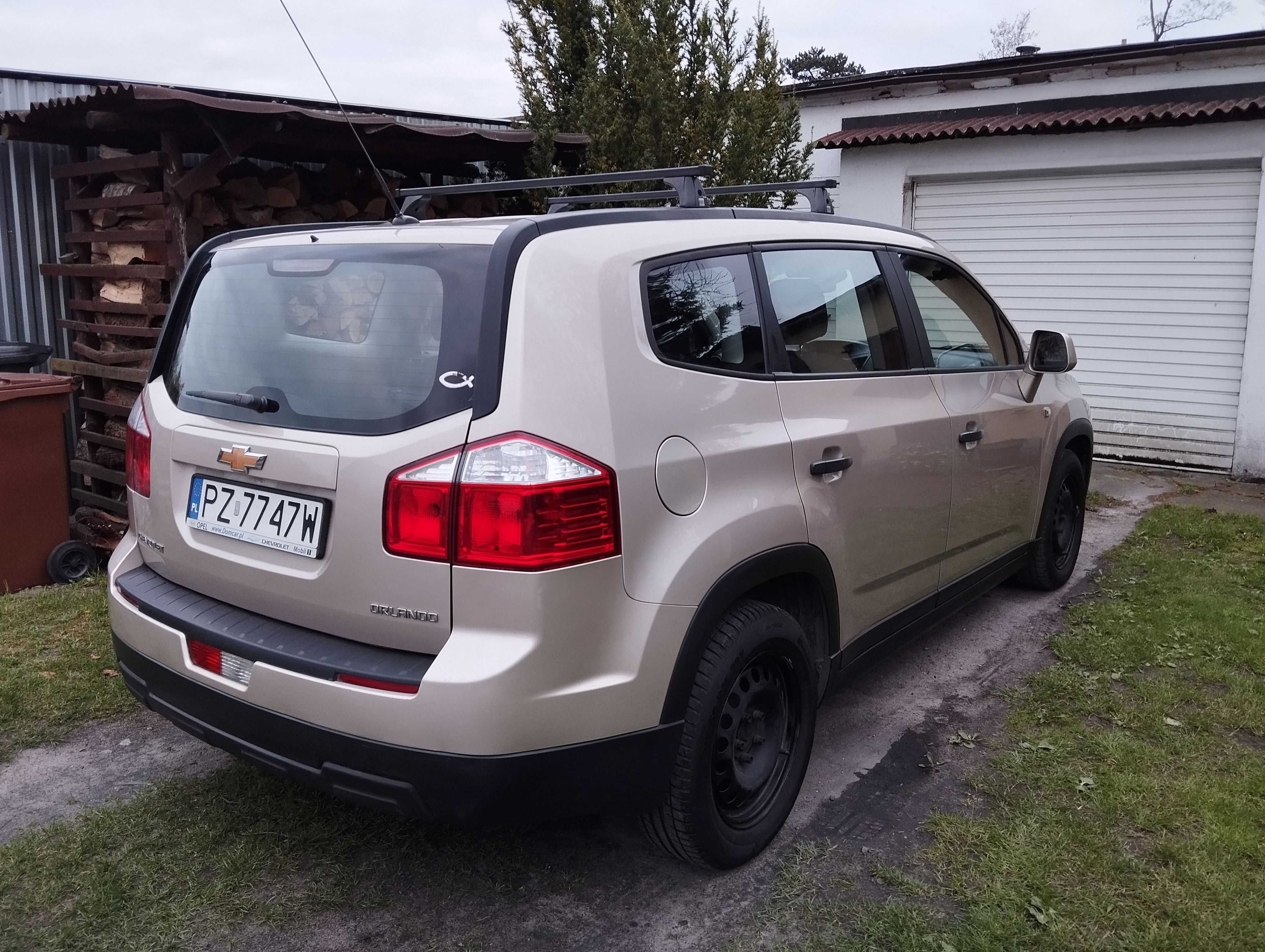 Chevrolet Orlando, 1,8 benzyna, 104 kW, 7 miejscowy, bezwypadkowy