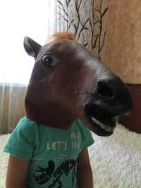 ФОТО НАСТОЯЩЕЕ!!! Реалистичная маска лошади коня