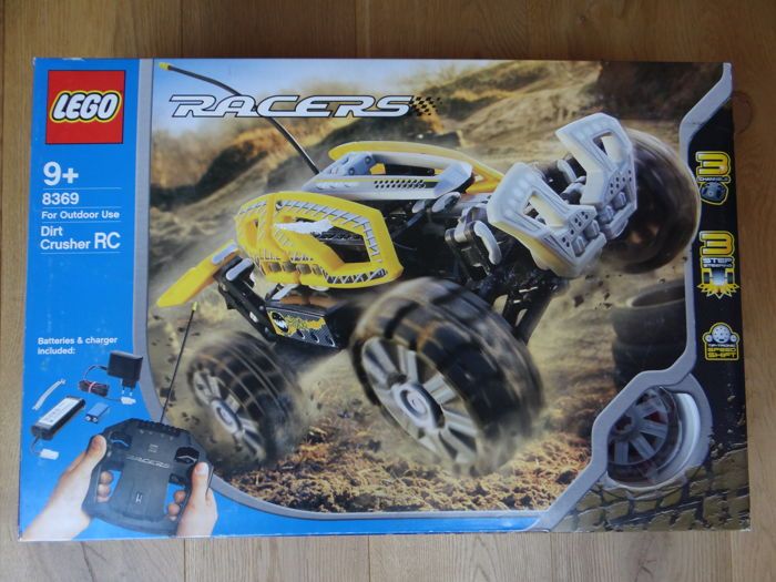 LEGO 8369 Racers Dirt Crusher RC (Yellow) unikat 2003